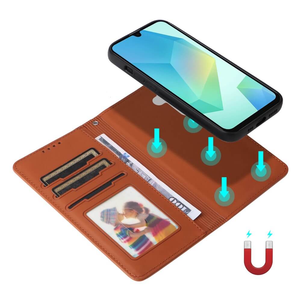 Galaxy A16 - Custodia portafoglio divisibile 2 in 1