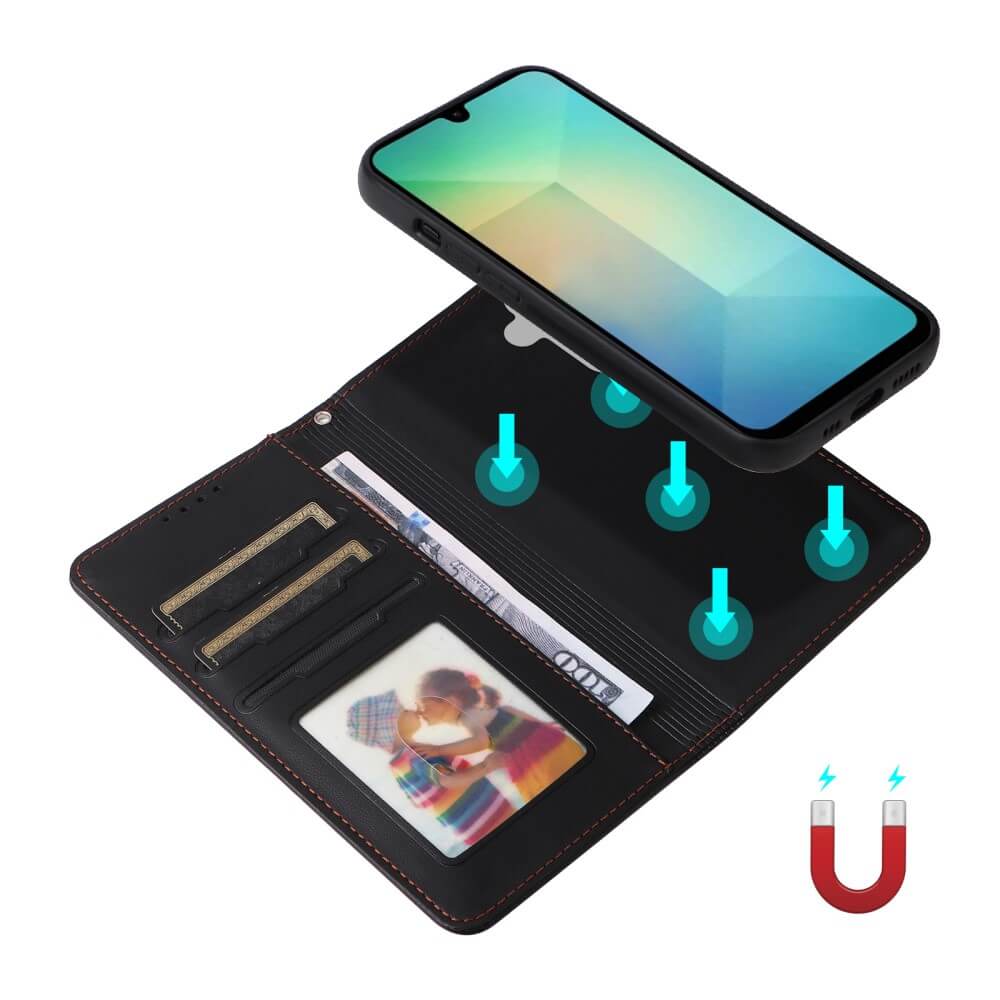 Galaxy A26 - Custodia portafoglio divisibile 2 in 1