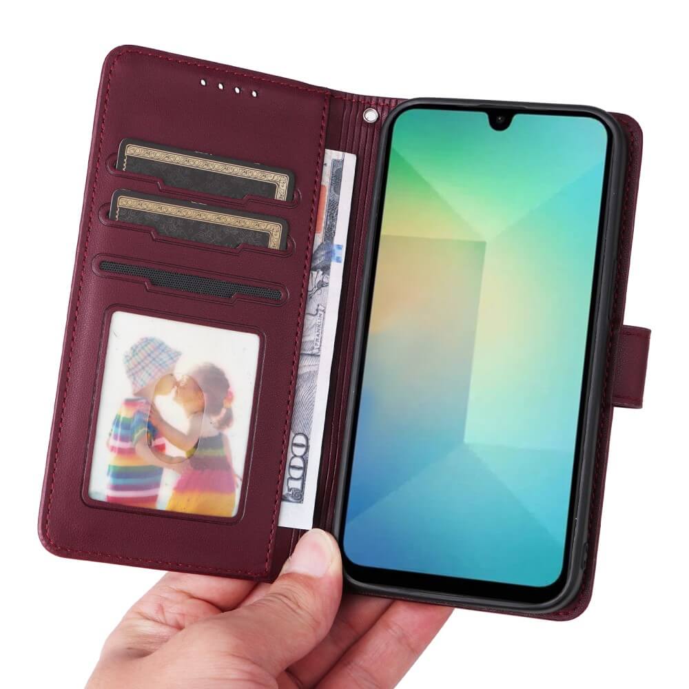 Galaxy A26 - Custodia portafoglio divisibile 2 in 1
