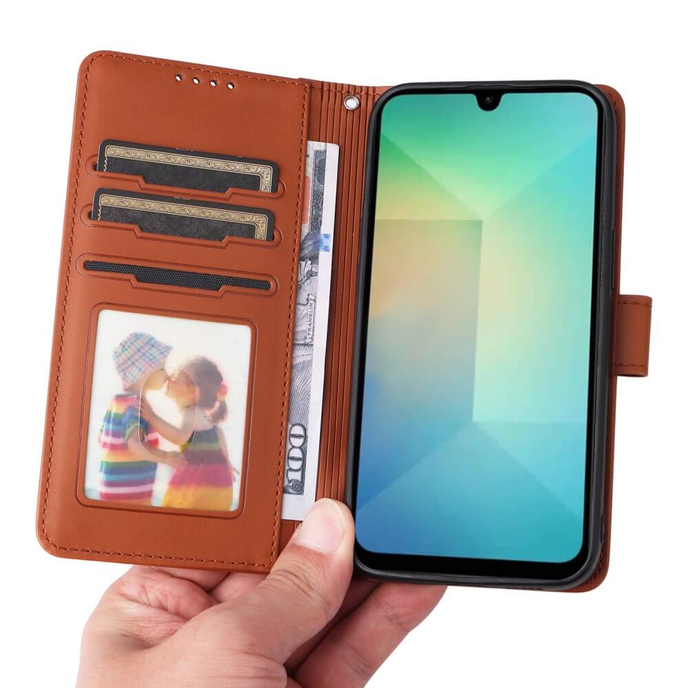 Galaxy A26 - Custodia portafoglio divisibile 2 in 1