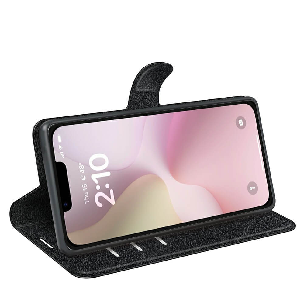 iPhone 16e - Custodia in ecopelle