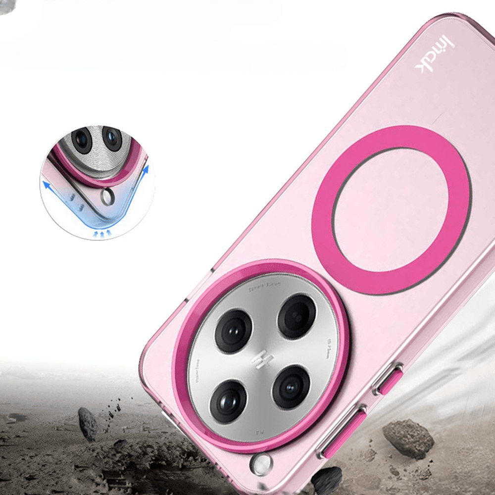 OPPO Find X8 5G - IMAK Protective Acrylic Phone Case with Magnet