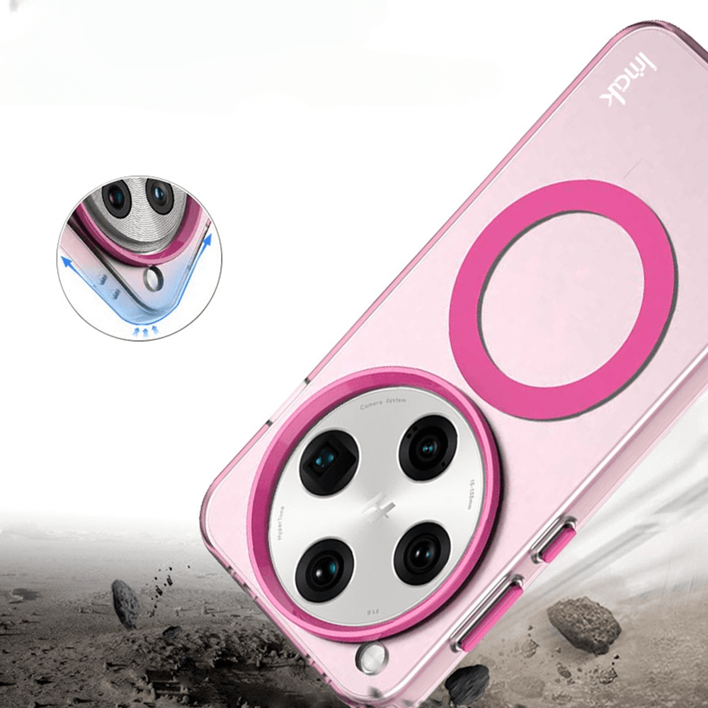 OPPO Find X8 Pro - Cover protettiva in acrilico con magnete