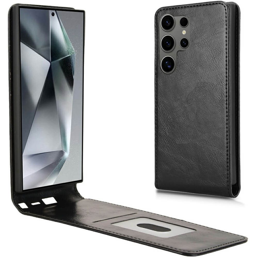 Galaxy S24 Ultra - Classic Flip Case vertical