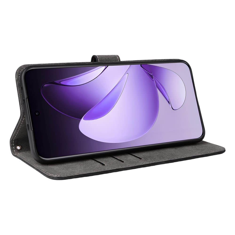 OPPO Reno13 Pro 5G - Ledertasche mit RFID Blocker