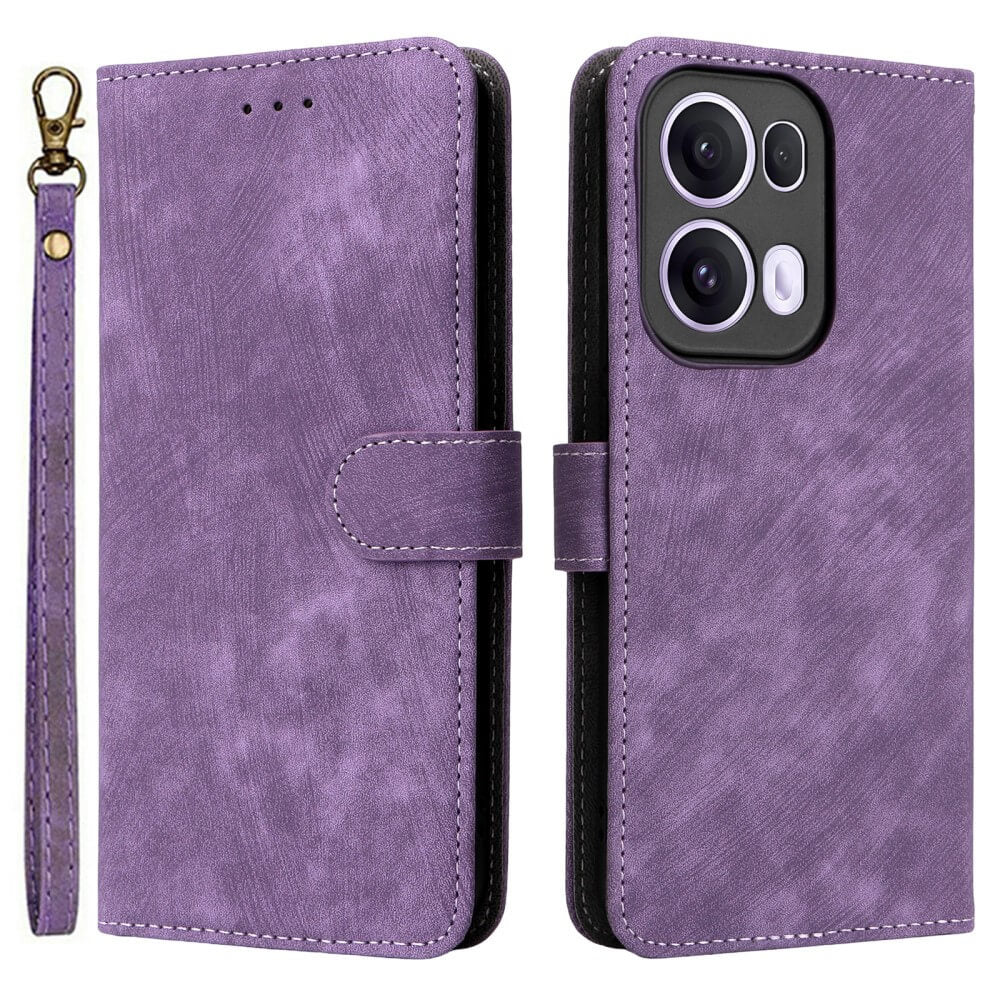 OPPO Reno13 Pro 5G - Ledertasche mit RFID Blocker