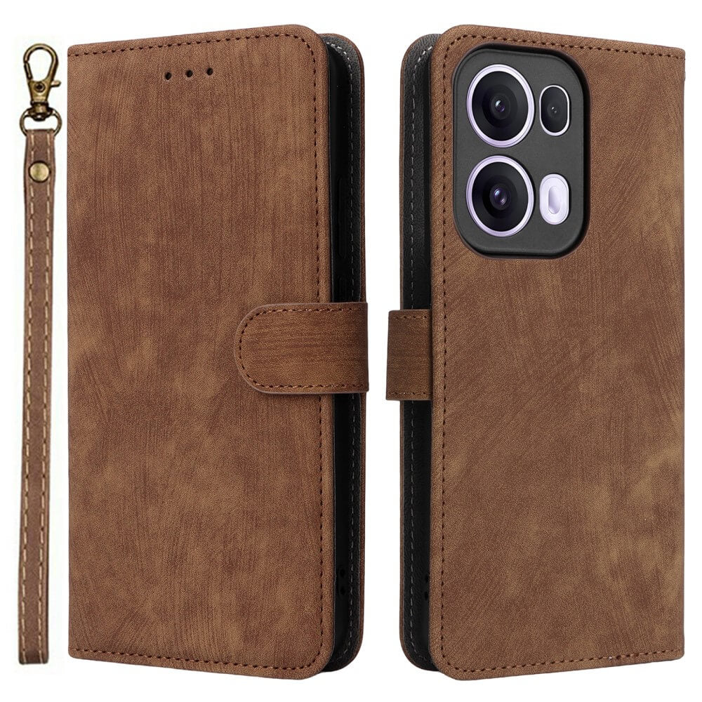 OPPO Reno13 Pro 5G - Ledertasche mit RFID Blocker