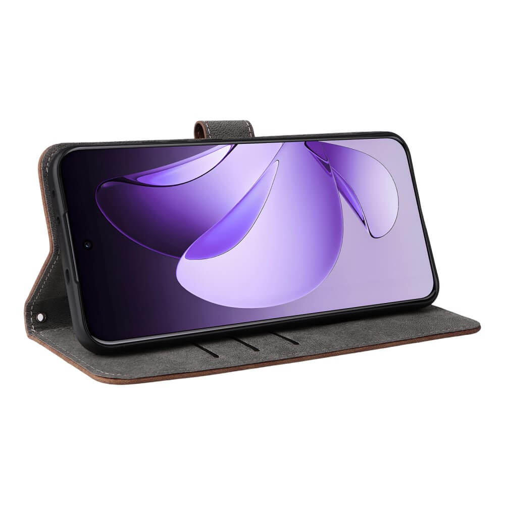 OPPO Reno13 Pro 5G - Ledertasche mit RFID Blocker