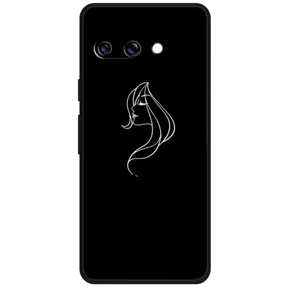 Google Pixel 9a - Line Art Phone Case soft