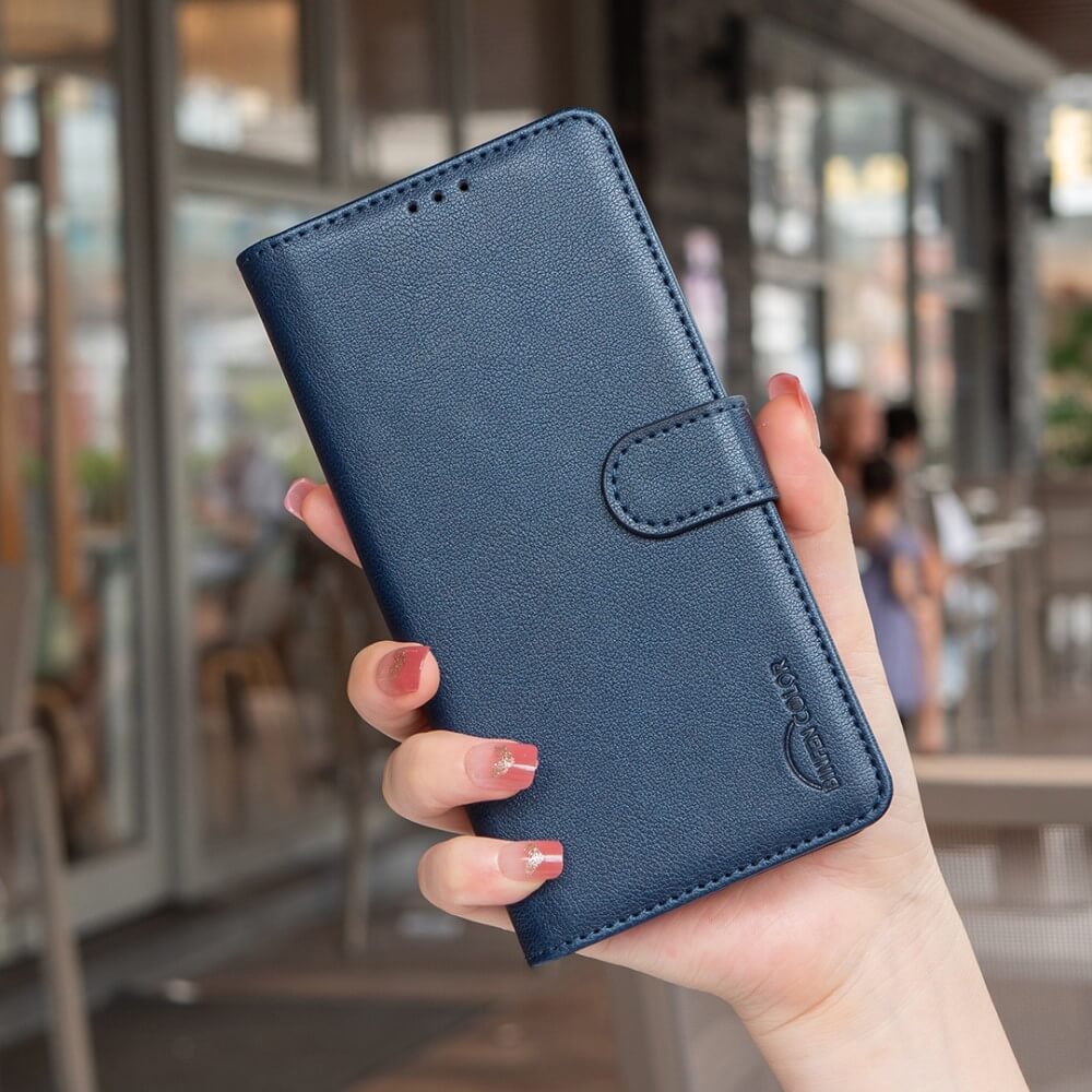 Xiaomi Redmi Note 14 4G - BINFEN Leder Etui Hülle mit RFID Blocker