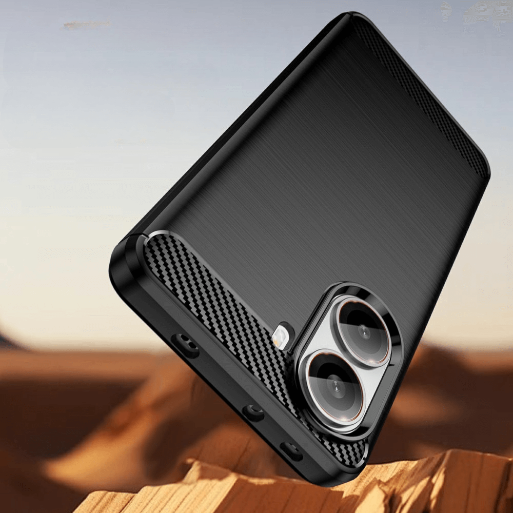 Xiaomi Poco X7 Pro - Cover in look metallo carbonio