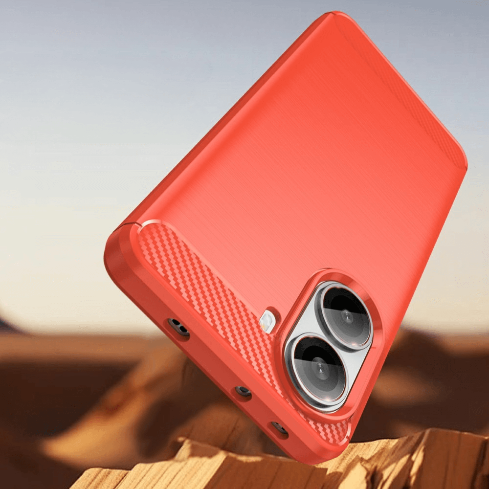 Xiaomi Poco X7 Pro - Cover in look metallo carbonio