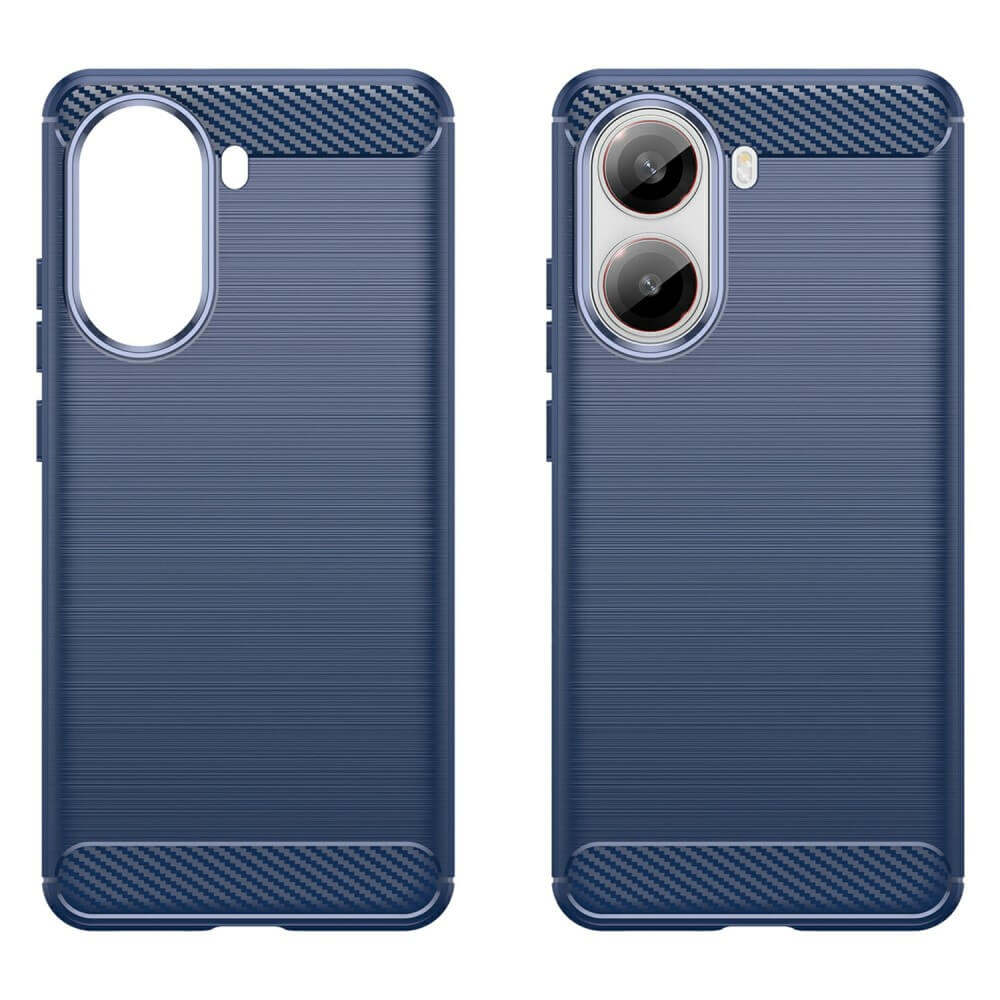 Xiaomi Poco X7 Pro - Cover in look metallo carbonio