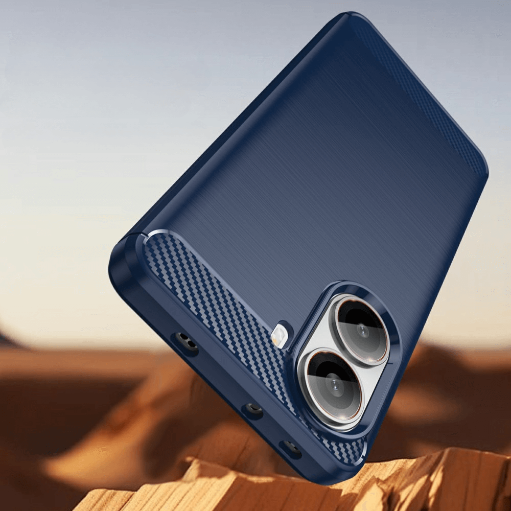 Xiaomi Poco X7 Pro - Cover in look metallo carbonio