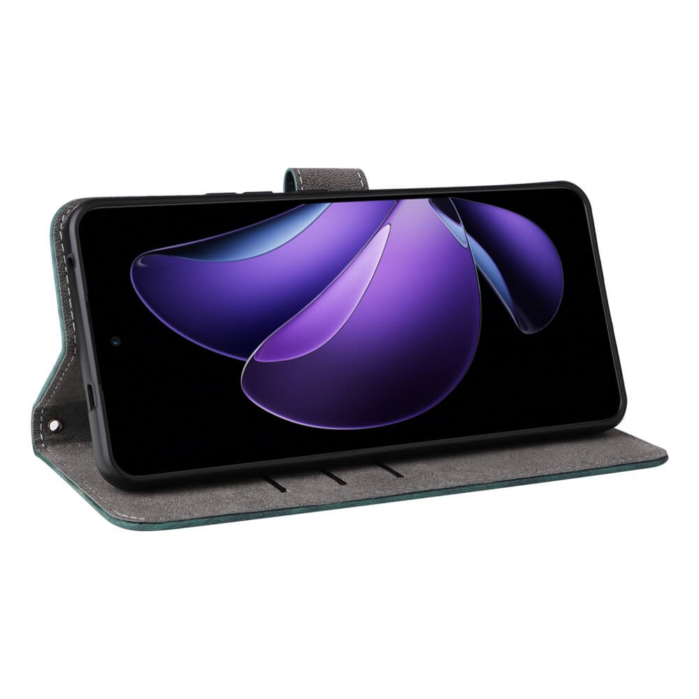 OPPO Reno13 F - Ledertasche mit RFID Blocker