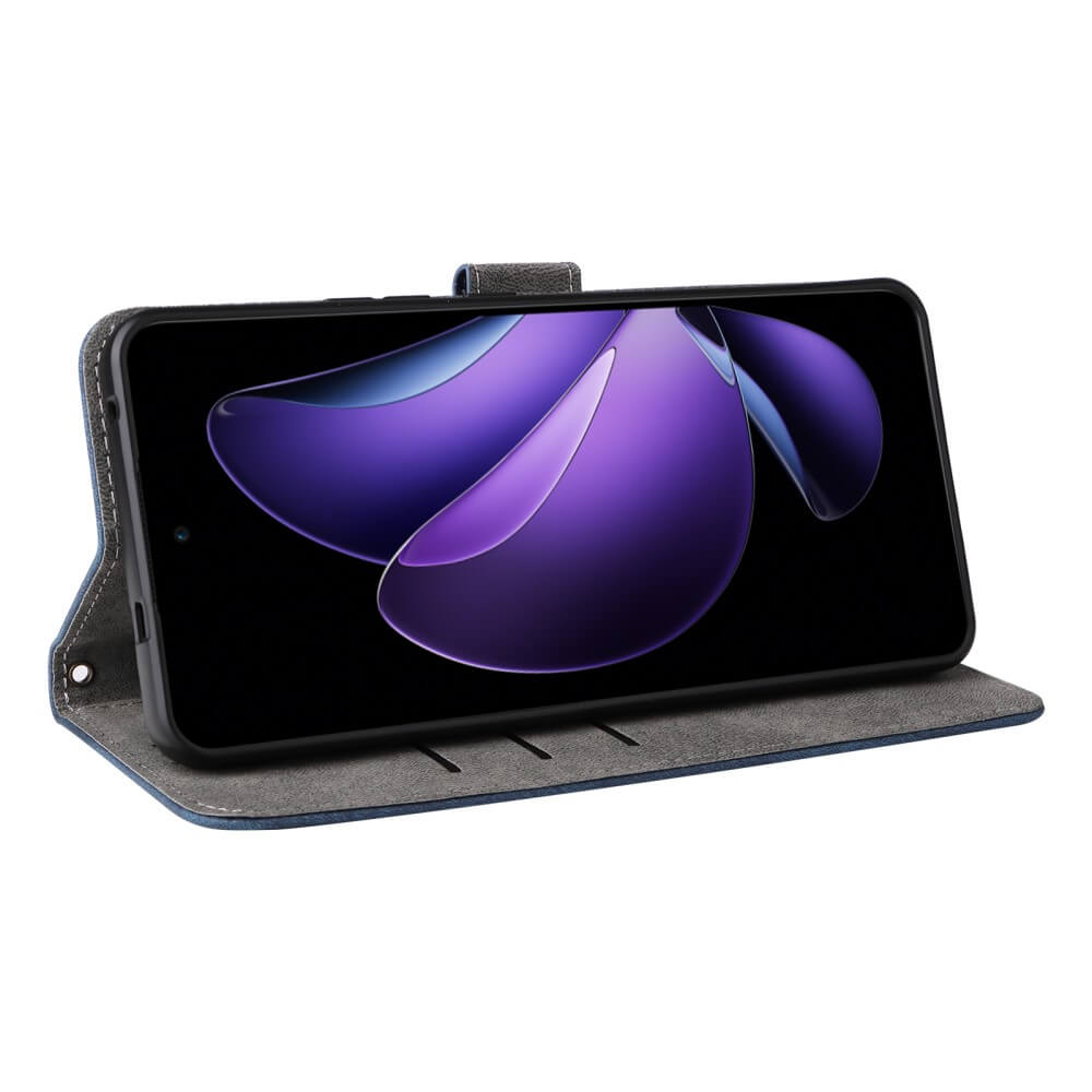 OPPO Reno13 F - Ledertasche mit RFID Blocker