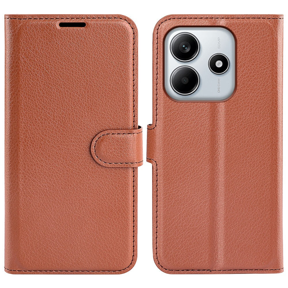 Xiaomi Redmi Note 14 4G - Coque en similcuir