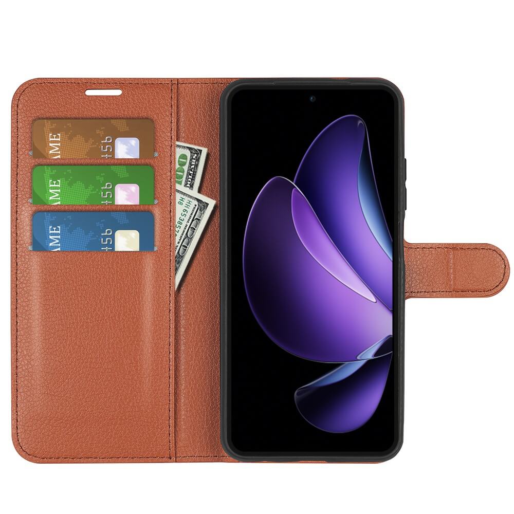 OPPO Reno13 F - Leder Etui Hülle