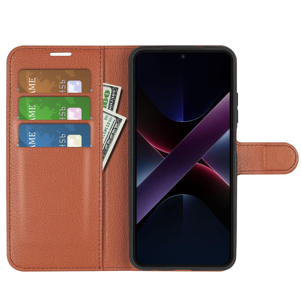 Xiaomi Poco X7 Pro - Custodia in ecopelle