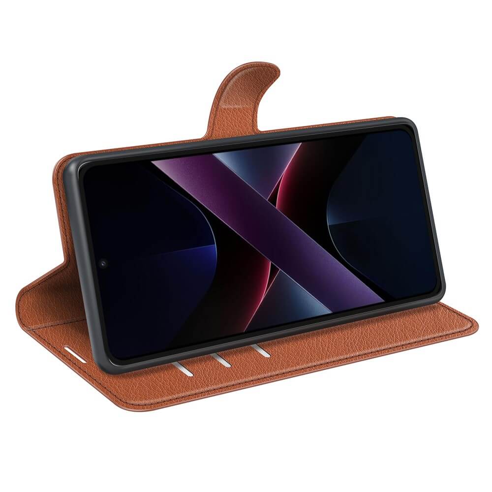 Xiaomi Poco X7 Pro - Custodia in ecopelle