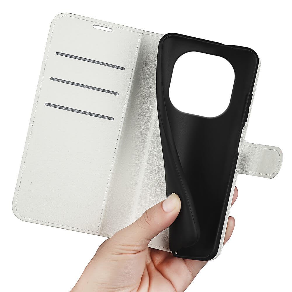 Xiaomi Redmi Note 14 Pro 4G - Leder Etui Hülle