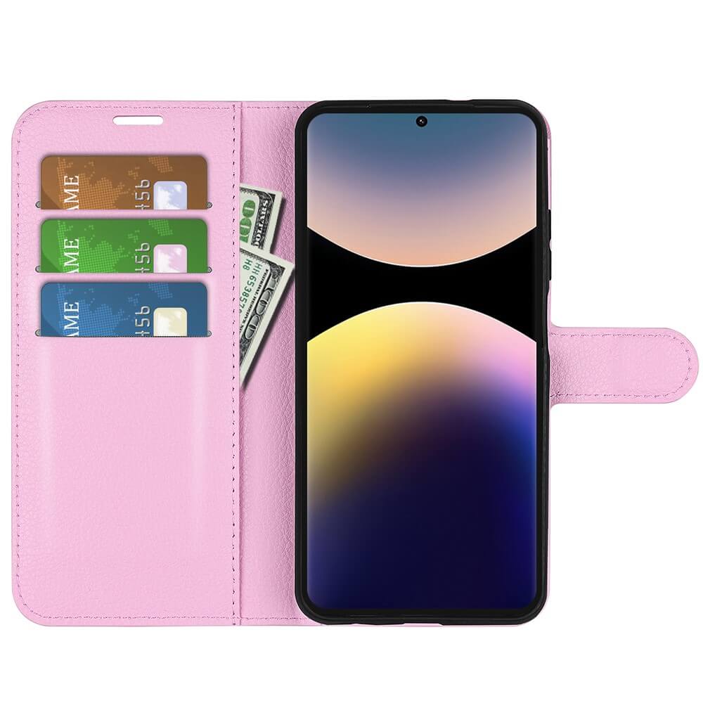 Xiaomi Redmi Note 14 Pro 4G - Leder Etui Hülle