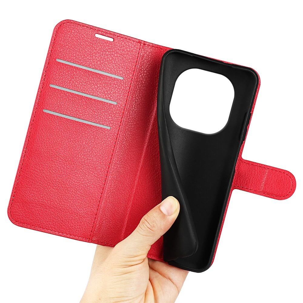 Xiaomi Redmi Note 14 Pro 4G - Leder Etui Hülle