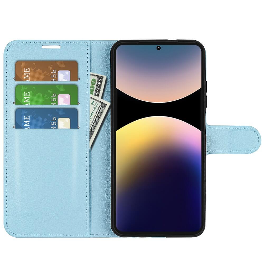Xiaomi Redmi Note 14 Pro 4G - Leder Etui Hülle