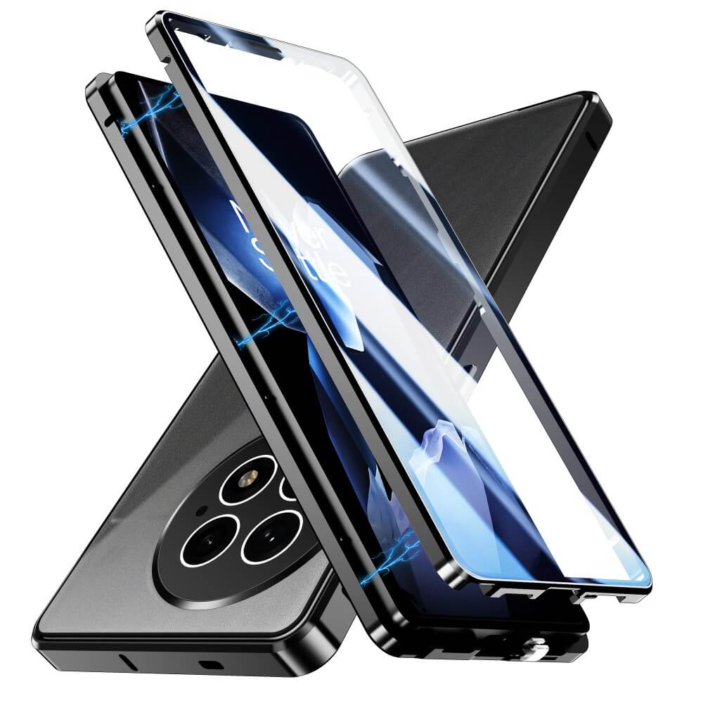 OnePlus 13 - Coque de protection premium magnétique 360° avec vitre protective