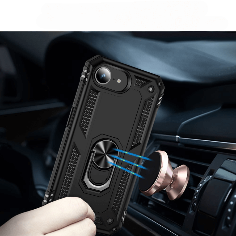 iPhone 16e - Robusta back cover con kickstand