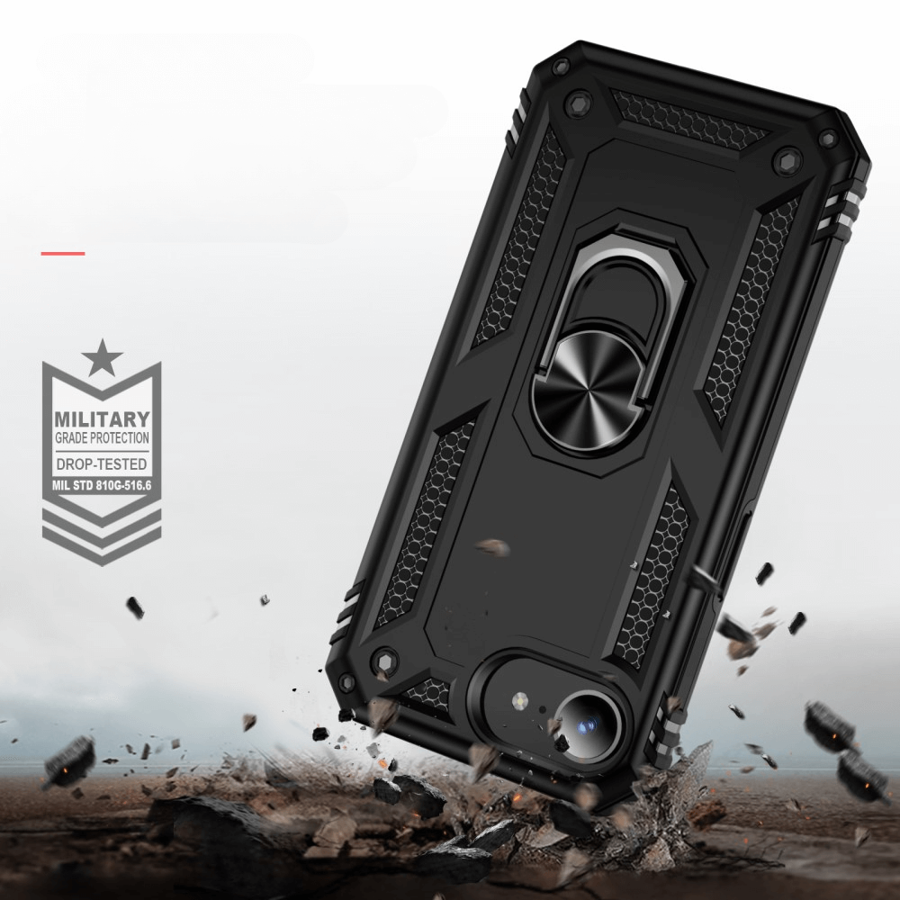 iPhone 16e - Robusta back cover con kickstand