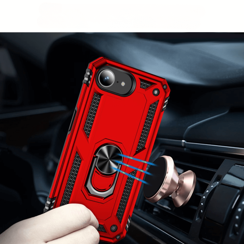 iPhone 16e - Robusta back cover con kickstand