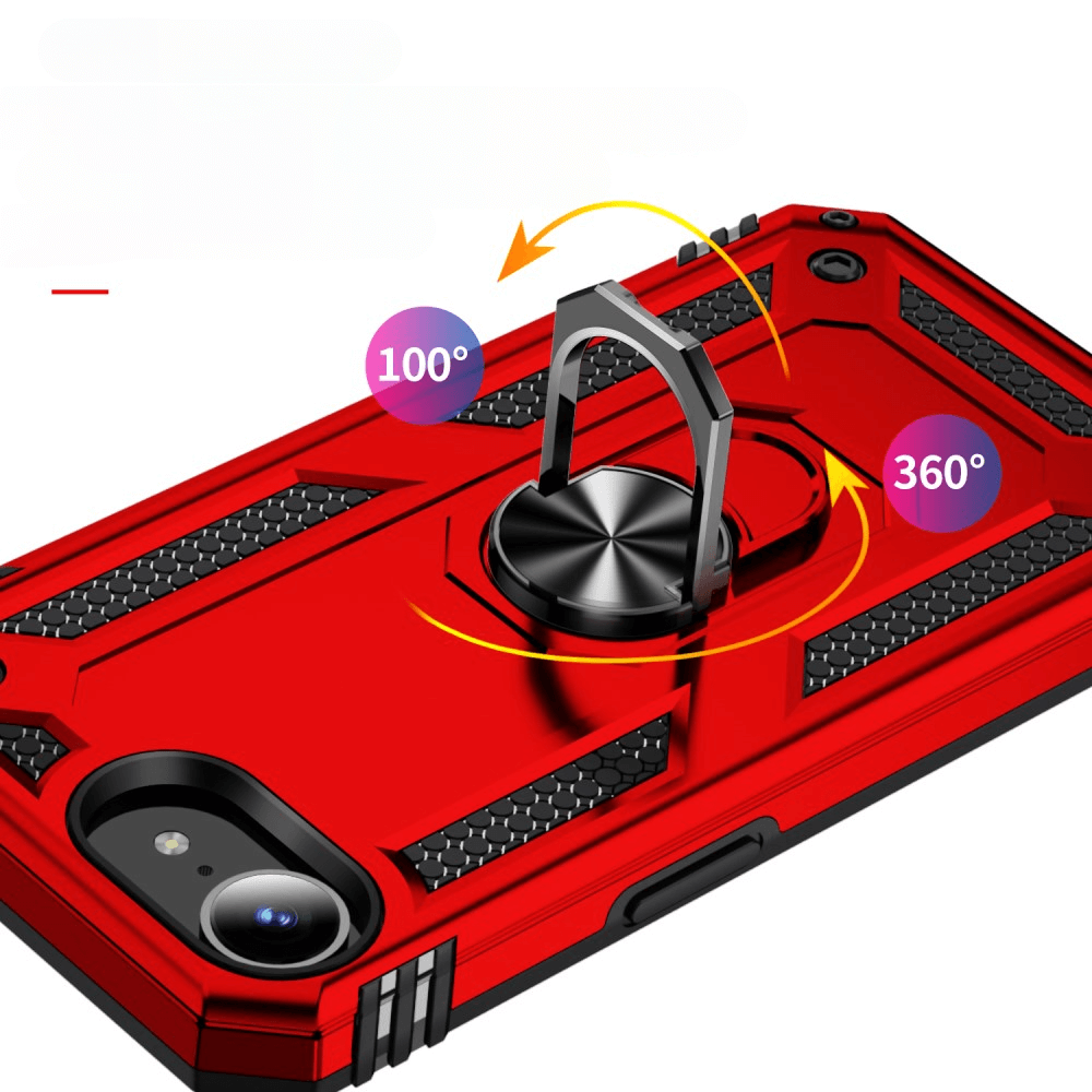 iPhone 16e - Robusta back cover con kickstand