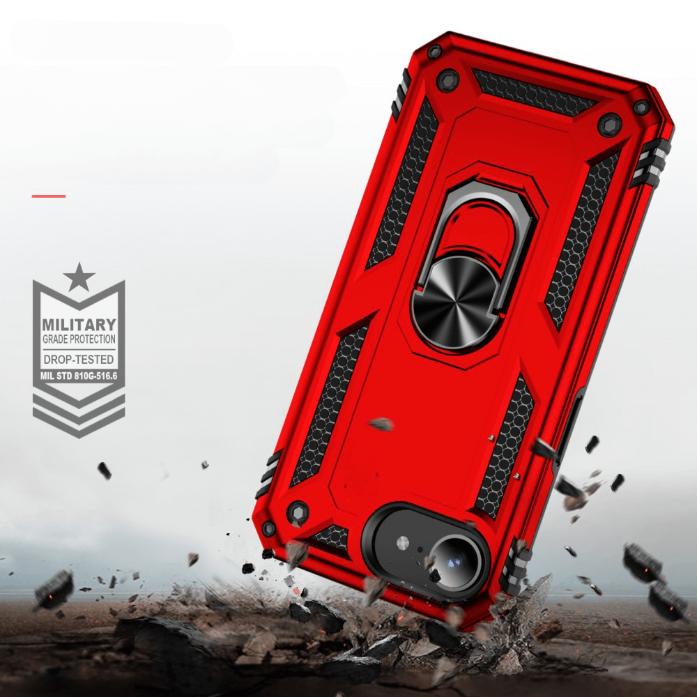 iPhone 16e - Robusta back cover con kickstand