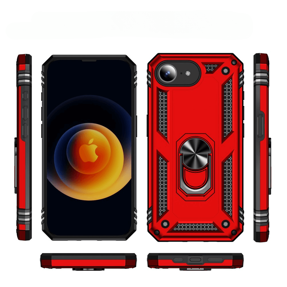 iPhone 16e - Robusta back cover con kickstand