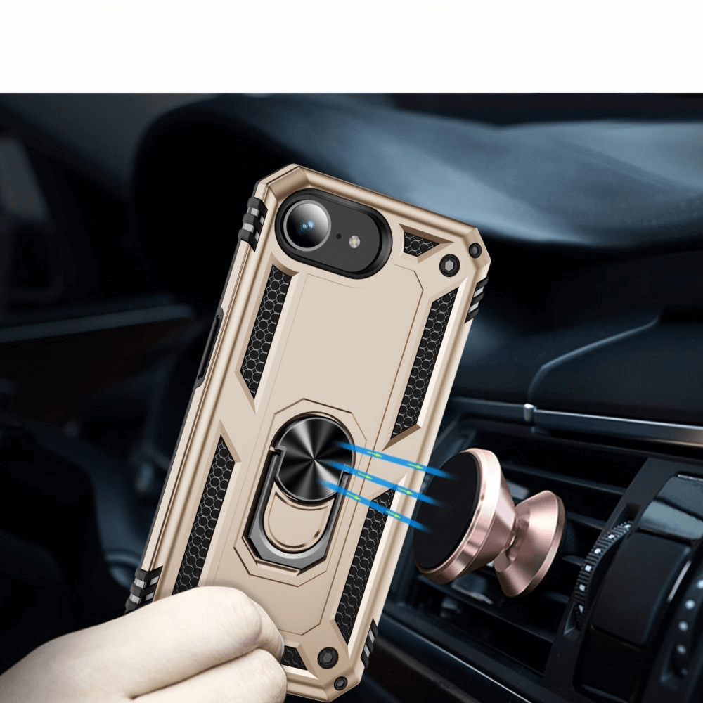 iPhone 16e - Robusta back cover con kickstand