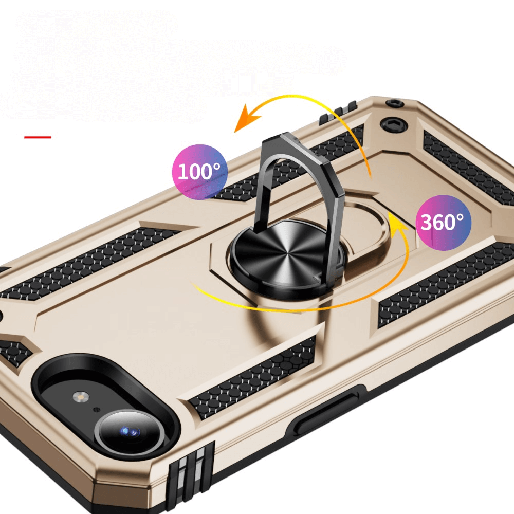 iPhone 16e - Robusta back cover con kickstand