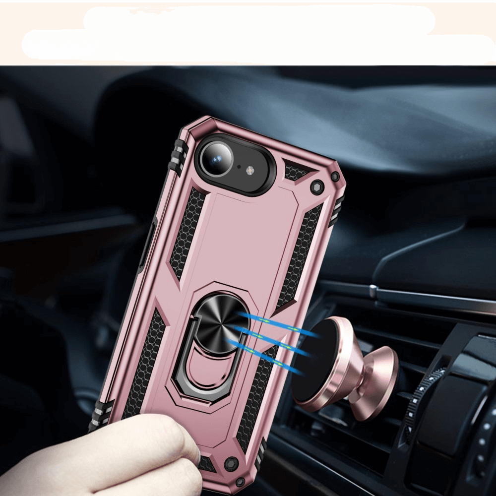 iPhone 16e - Robusta back cover con kickstand