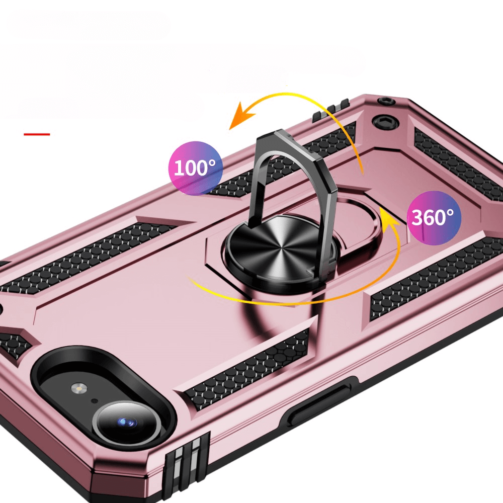 iPhone 16e - Robusta back cover con kickstand