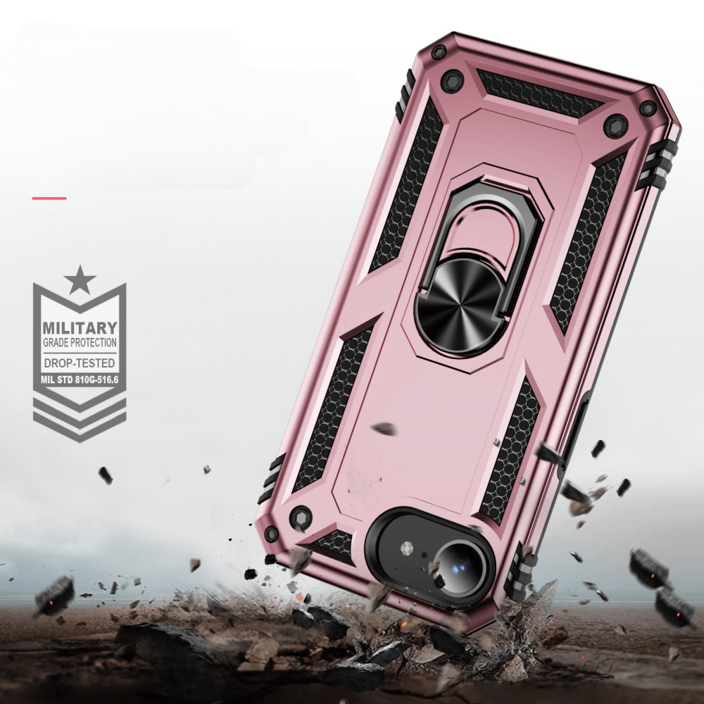 iPhone 16e - Robusta back cover con kickstand