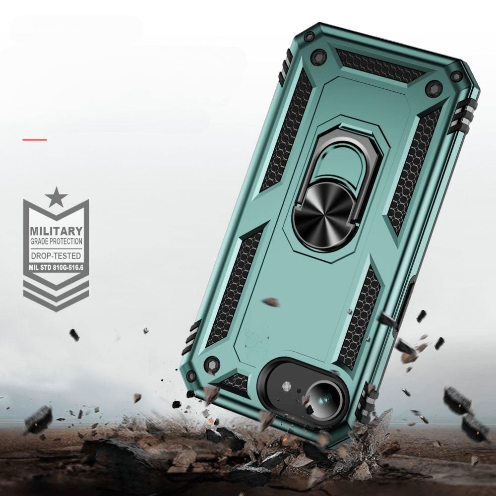 iPhone 16e - Robusta back cover con kickstand