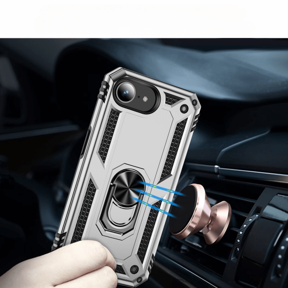 iPhone 16e - Robusta back cover con kickstand