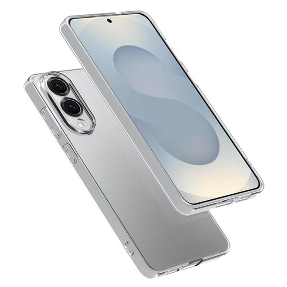 Galaxy S25 Edge - Silikon Gummi Case transparent