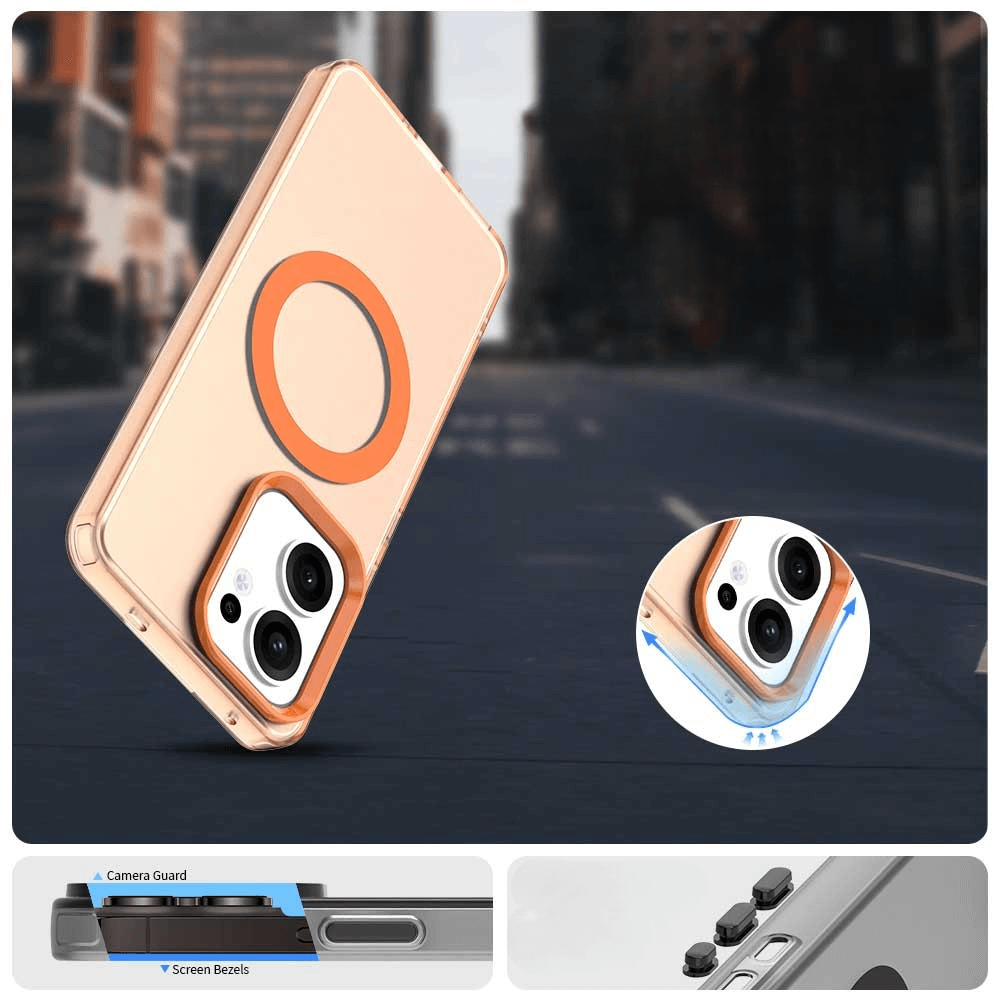 OPPO Reno13 F - Schützende Acryl-Handyhülle mit Magnet