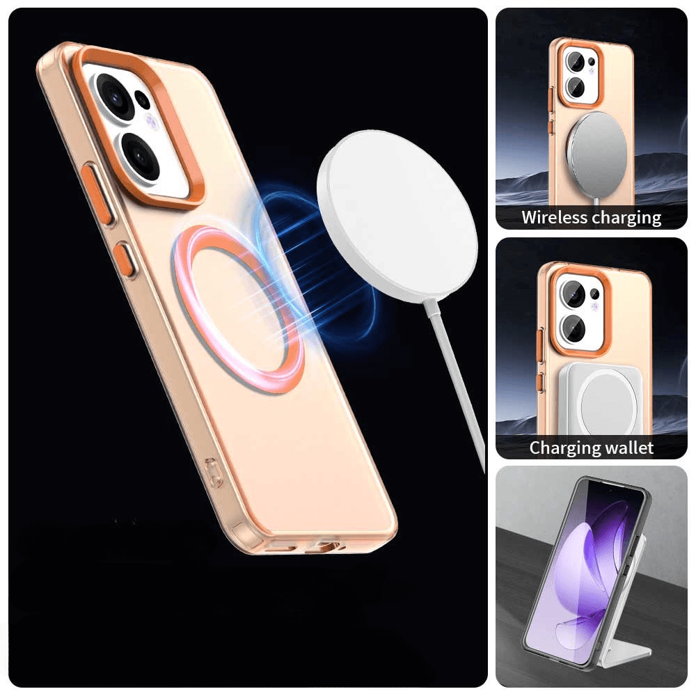 OPPO Reno13 F - Schützende Acryl-Handyhülle mit Magnet