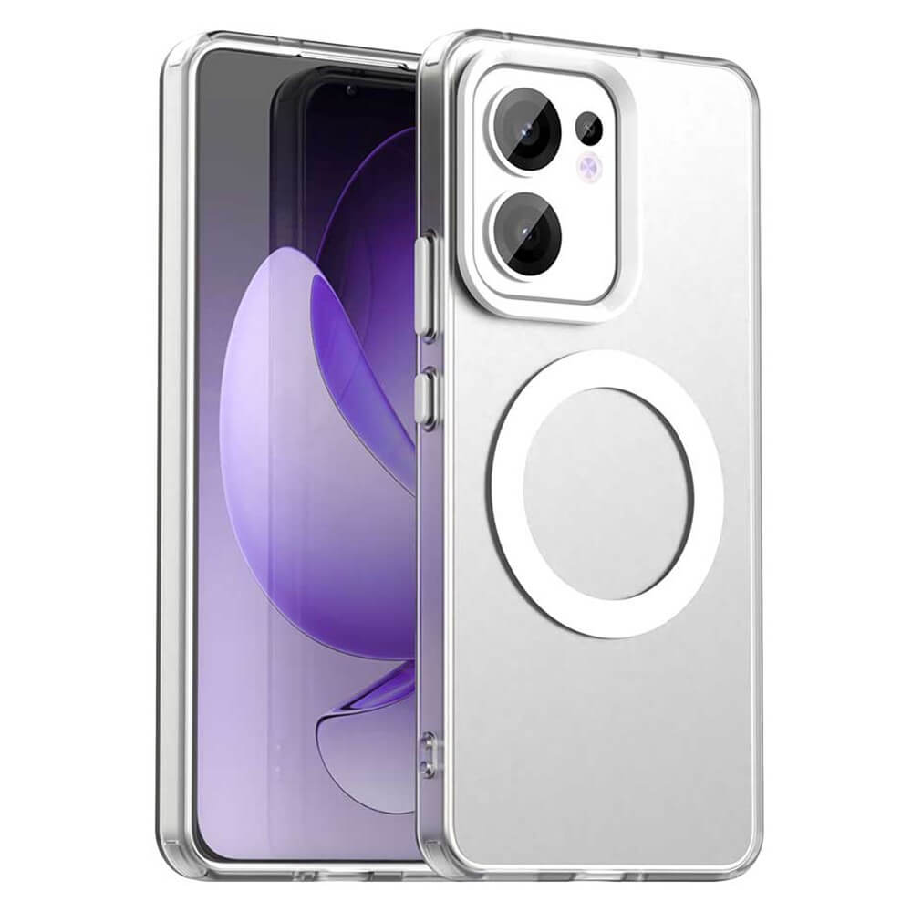 OPPO Reno13 F - Schützende Acryl-Handyhülle mit Magnet