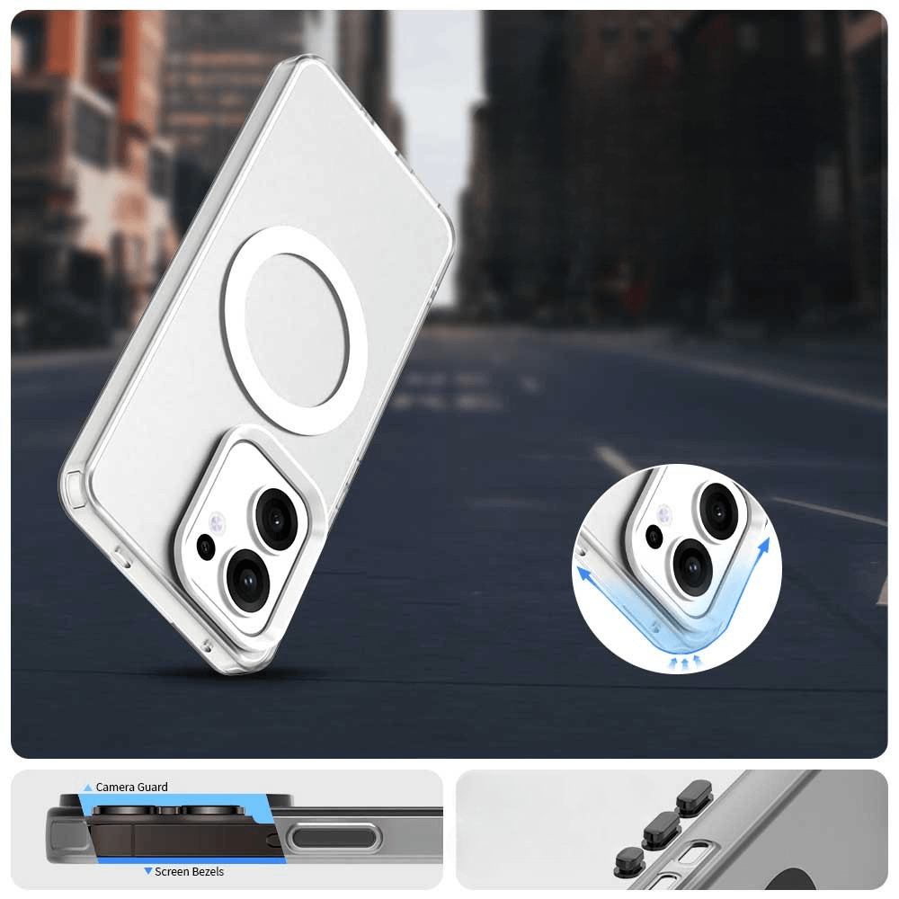 OPPO Reno13 F - Schützende Acryl-Handyhülle mit Magnet