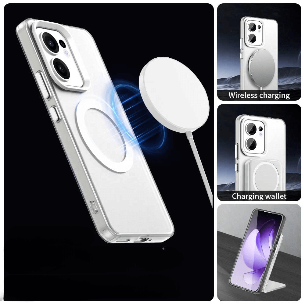 OPPO Reno13 F - Schützende Acryl-Handyhülle mit Magnet