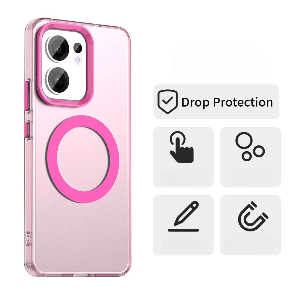 OPPO Reno13 F - Schützende Acryl-Handyhülle mit Magnet