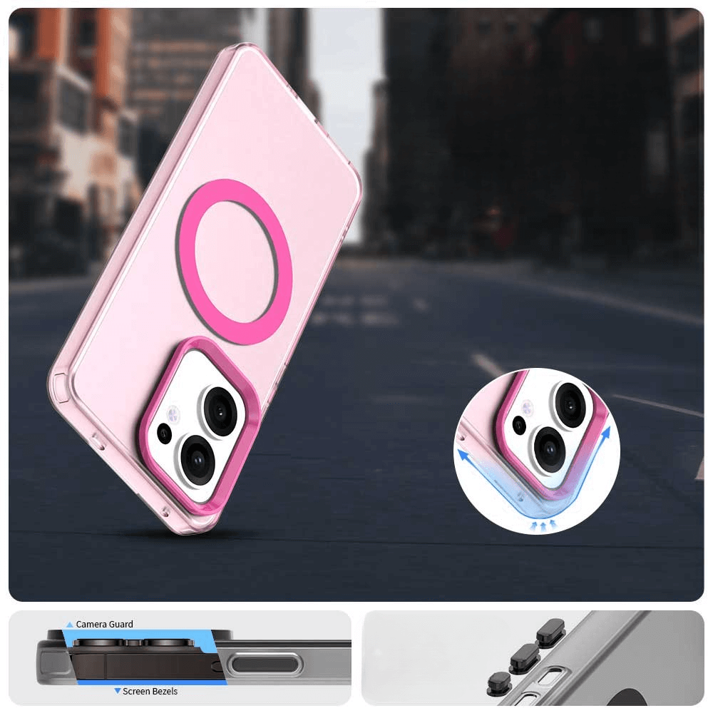 OPPO Reno13 F - Schützende Acryl-Handyhülle mit Magnet